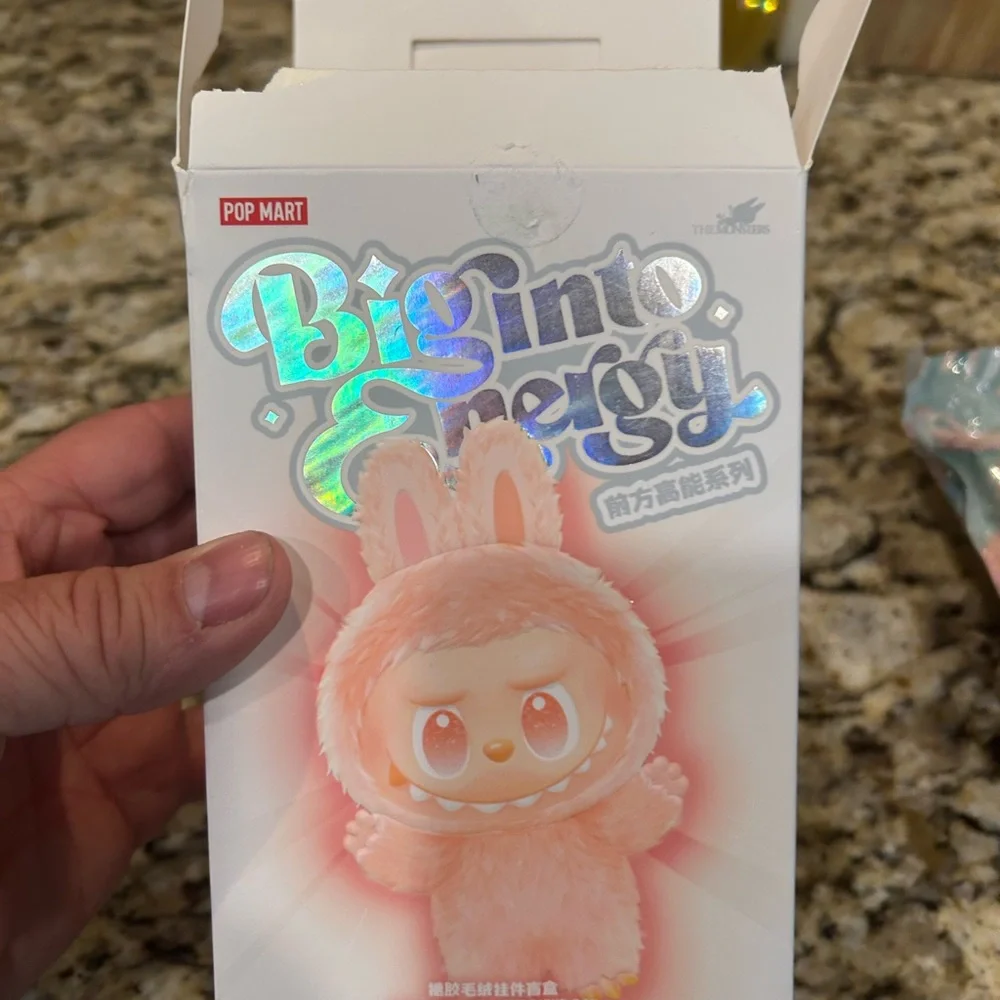 Labubu Big into Energy Blue Serenity - Pop Mart Authentic open box - Picture 1 of 8